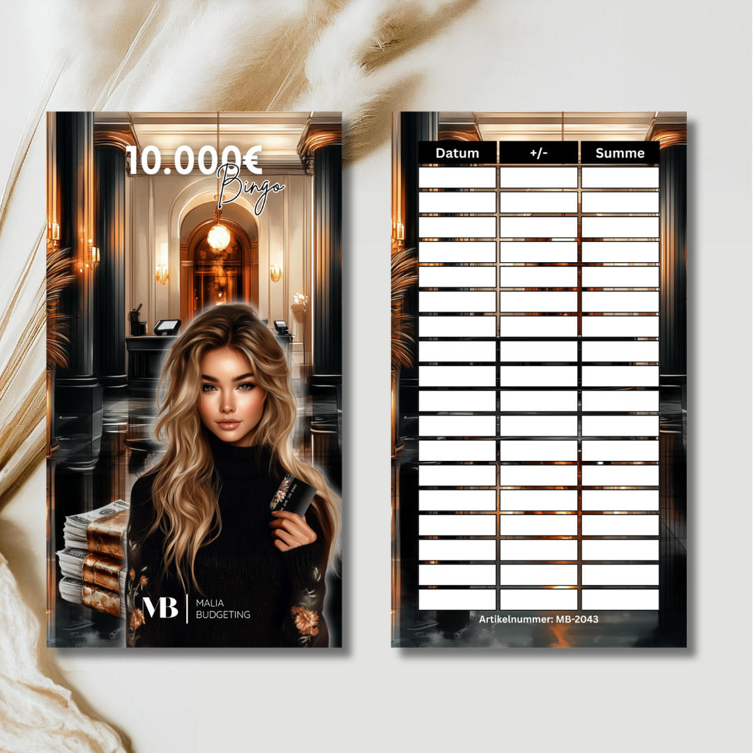 10.000 Euro XXL Notgroschen Bingo (foliert)
