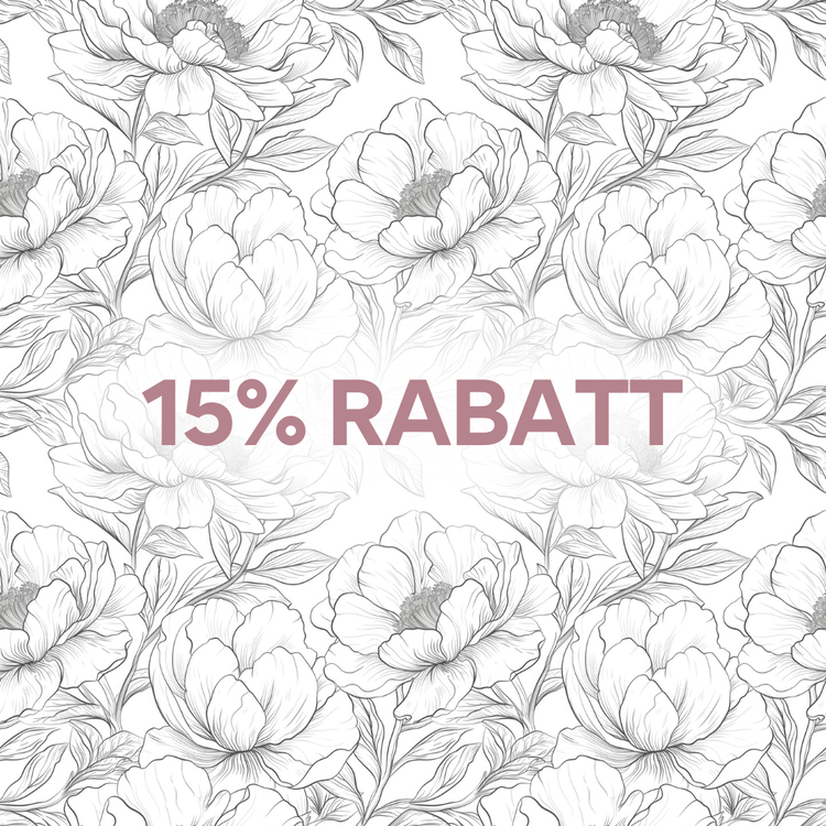 15% Rabatt