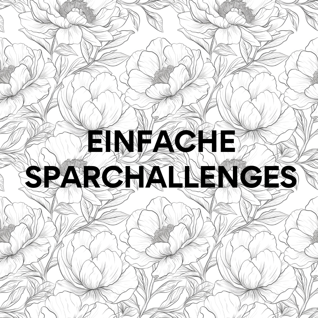 Einfache Sparchallenge