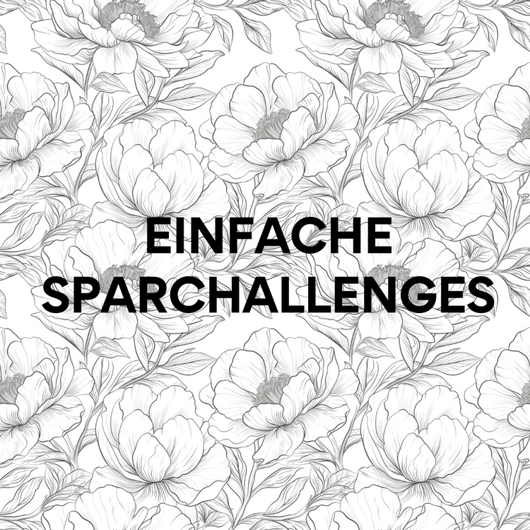 Einfache Sparchallenge