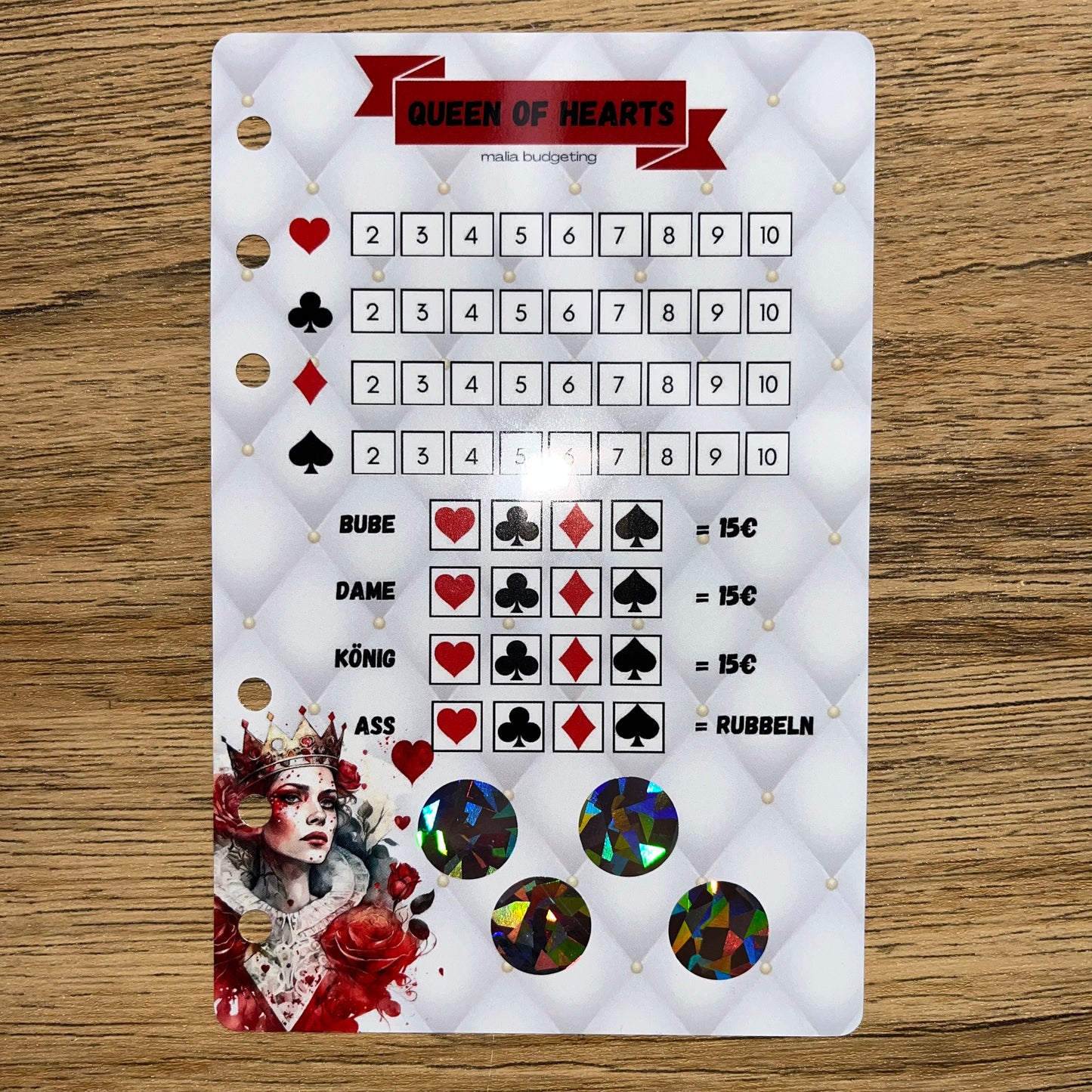 Queen of Hearts Sparspiel