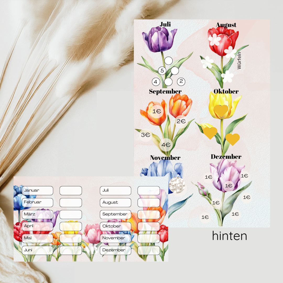 Flowers Mini Jahreschallenge