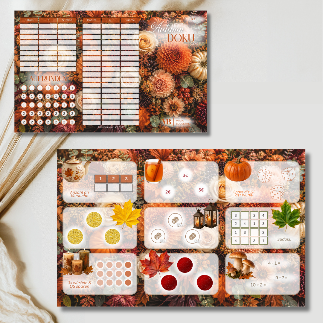 Autumn Doku mit Stickern I Sudoku