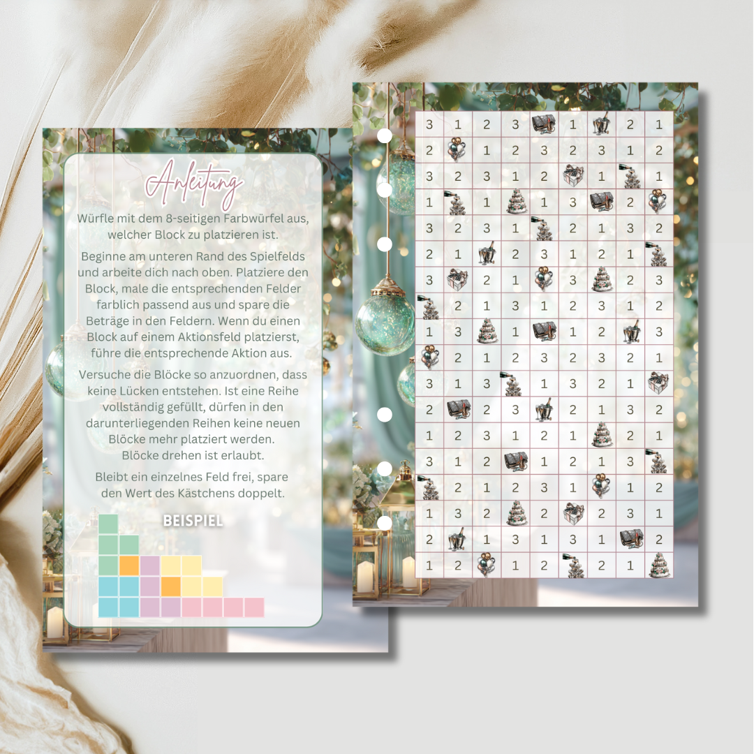 Sparblöcke Geburtstag (foliert)