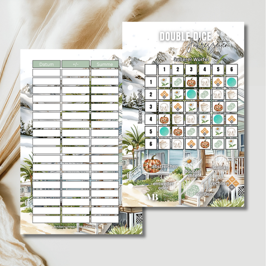Double Dice Jahreszeiten (foliert) / Türchen 18
