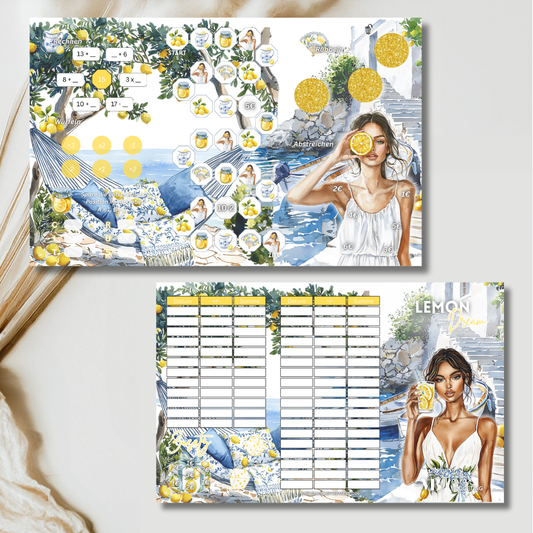 Lemon Dream Klappkarte (foliert) / Türchen 15