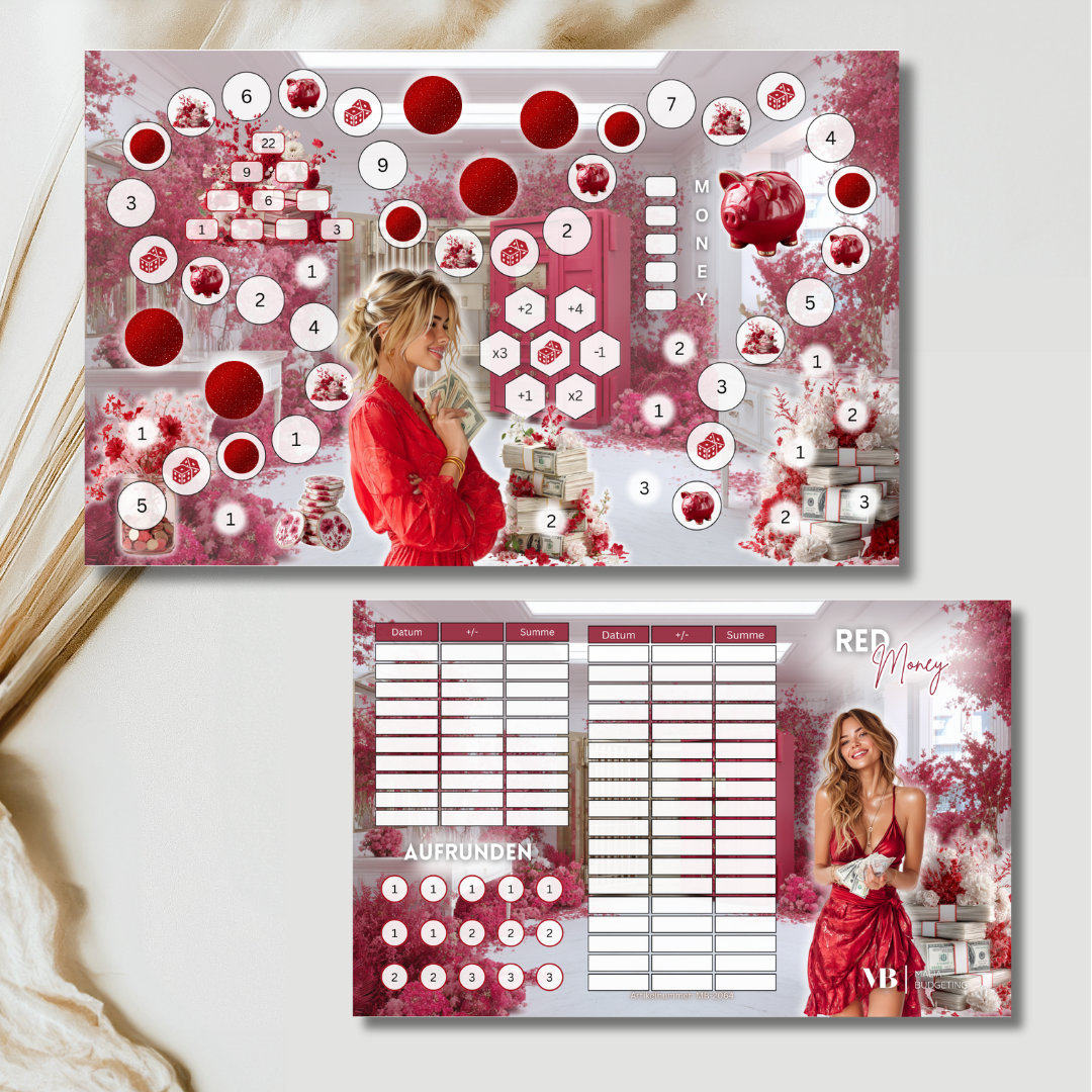 Red Money Klappkarte (foliert)