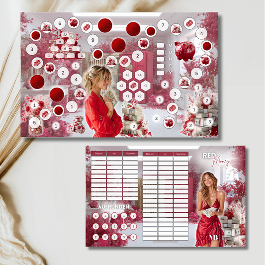 Red Money Klappkarte (foliert)