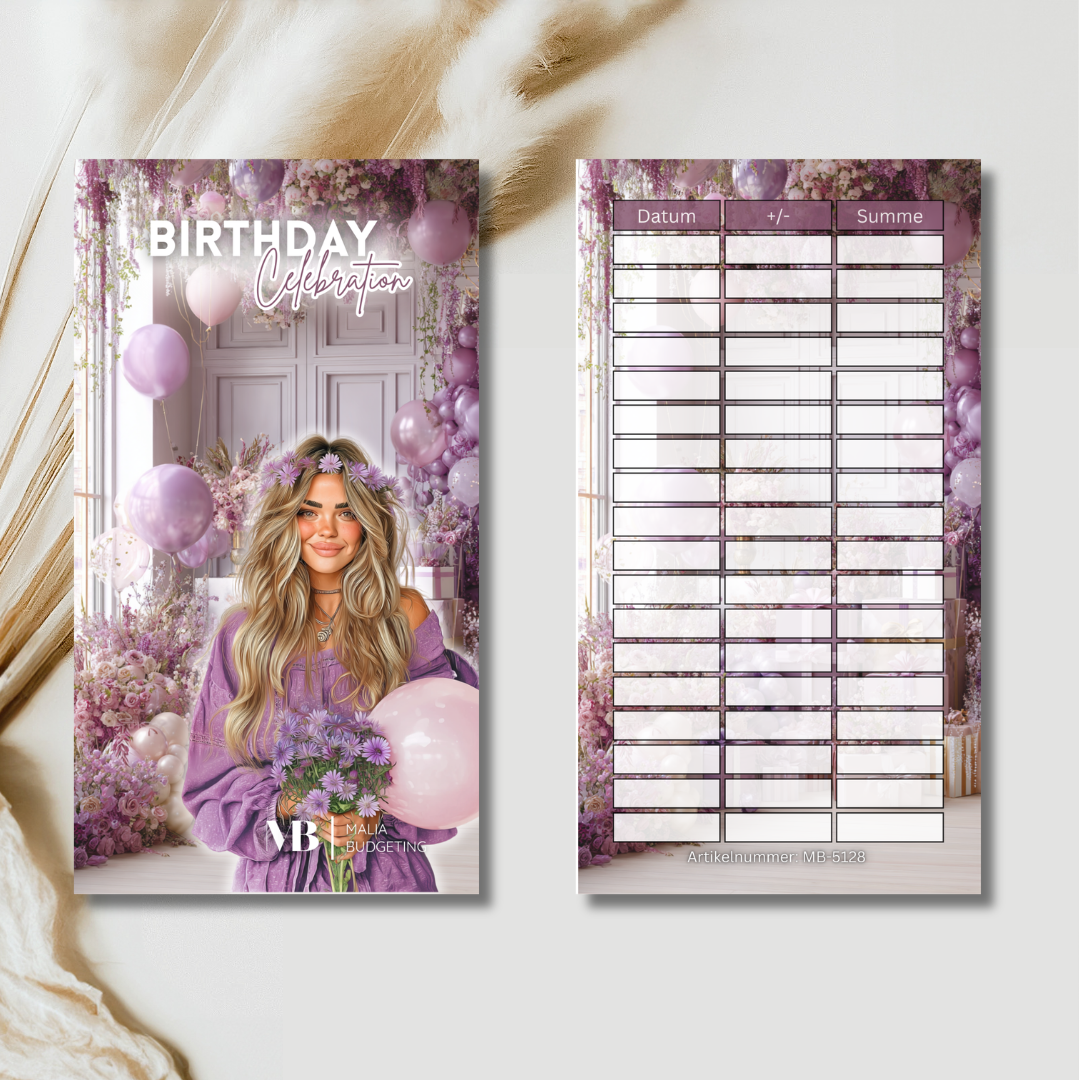 Birthday Celebration Einheftchallenge