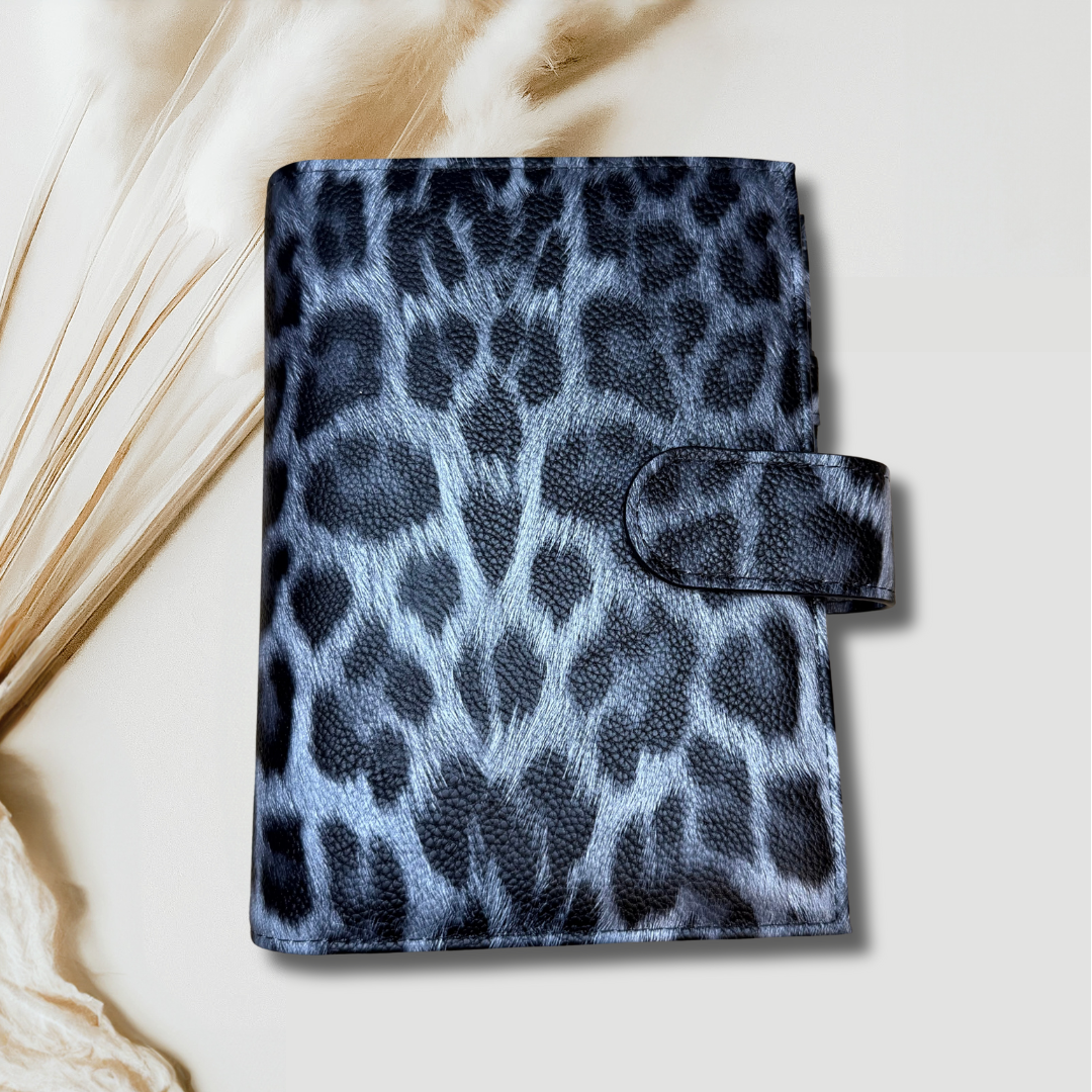 BLACK LEO Budget Binder A6