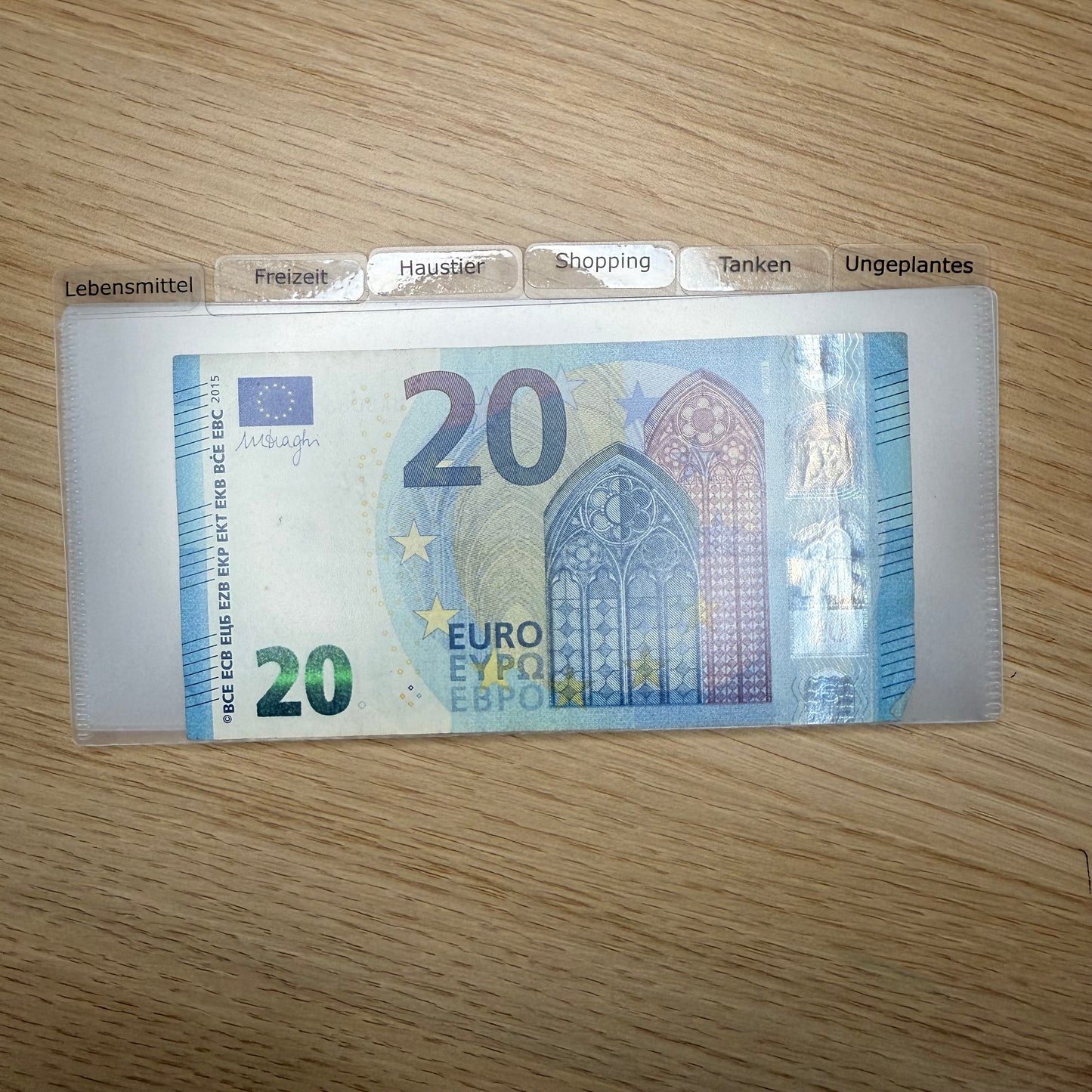 Register Umschläge / passend für das Wallet