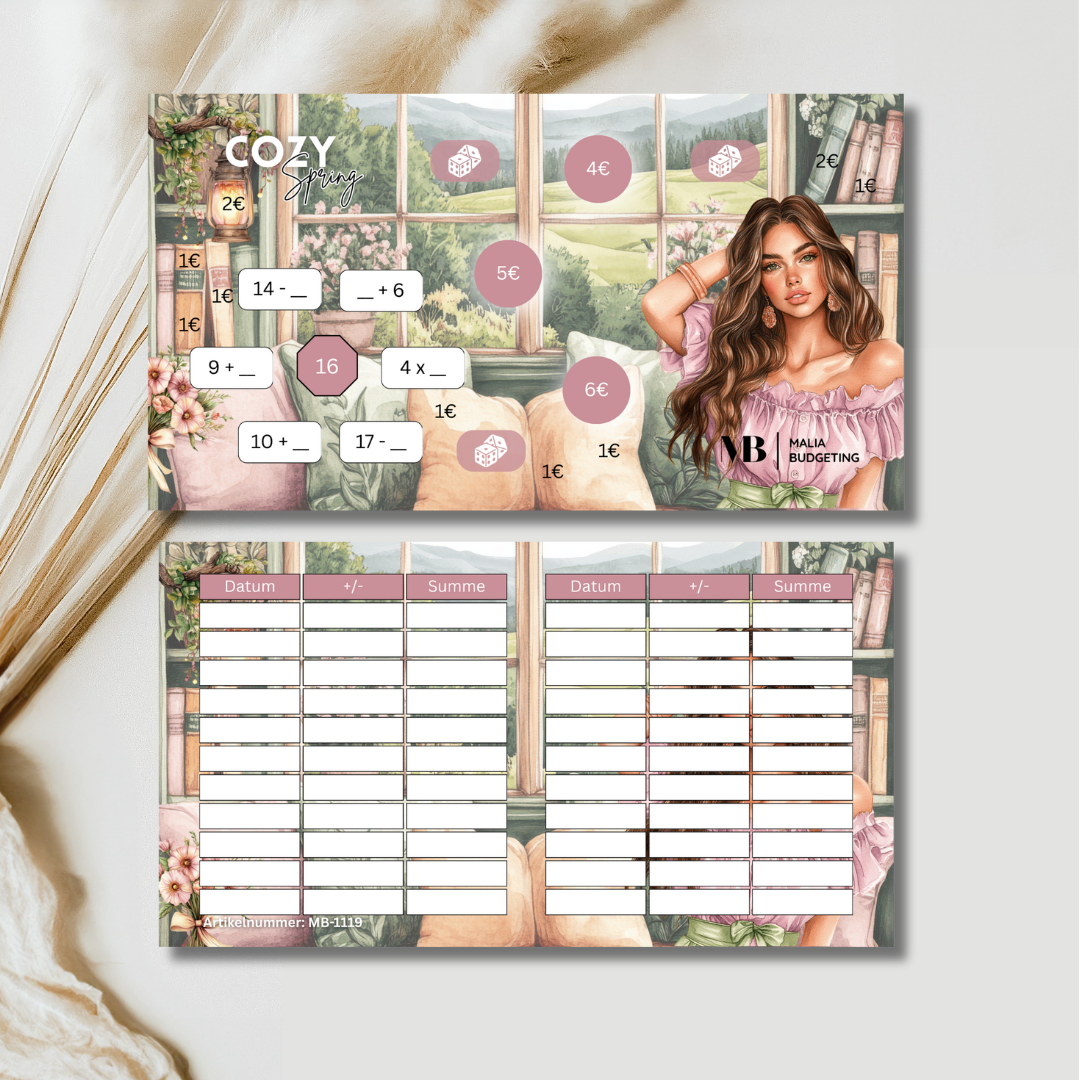 Cozy Spring Sparchallenge (foliert)