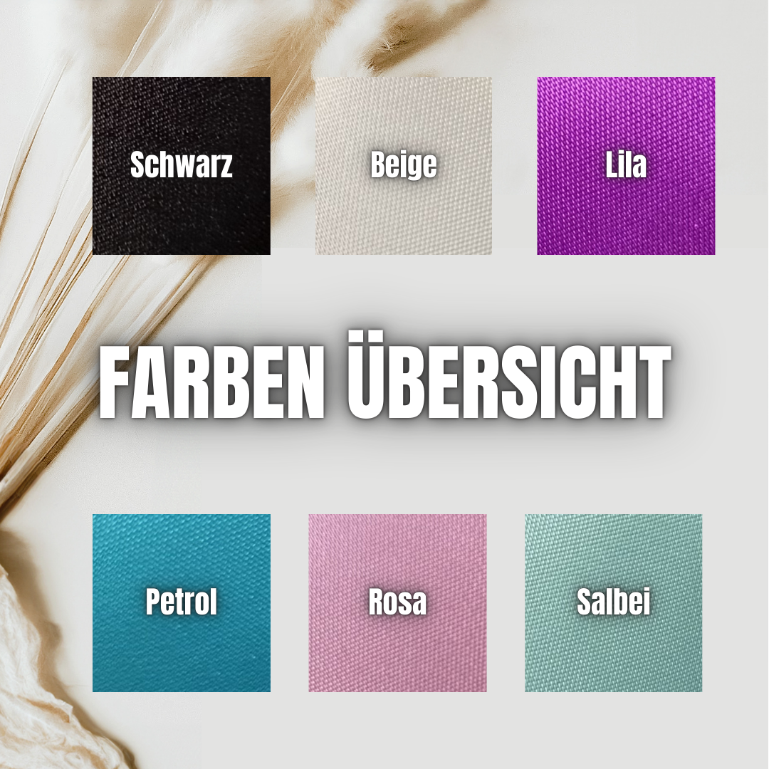 Satin Schleife (mit Büroklammer)