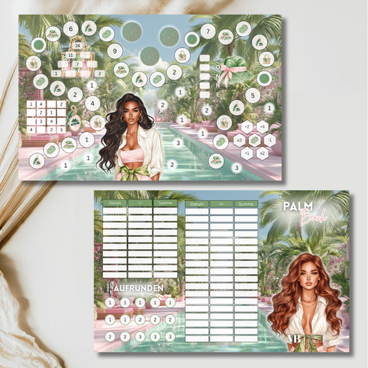 Palm Beach Klappkarte