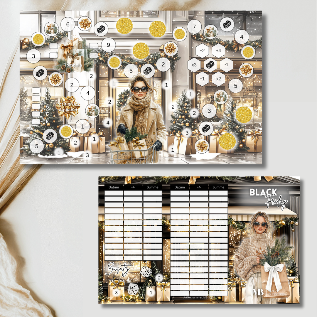 Black Friday Klappkarte (foliert)